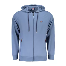 NORWAY 1963 FÉRFI KÉK CIPZÁROS PULÓVER