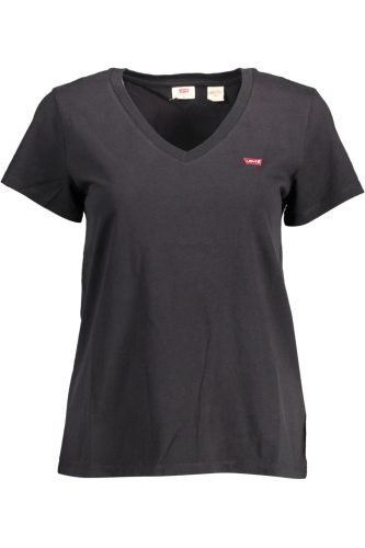 LEVI'S NŐI RÖVID UJJÚ PÓLÓ FEKETE