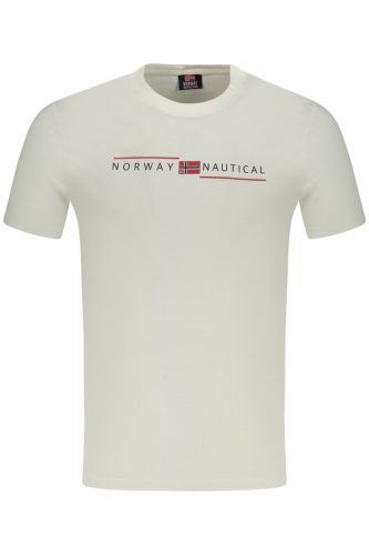 NORVÉGIA 1963 FÉRFI RÖVID UJJÚ PÓLÓ, FEHÉR