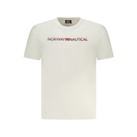 NORVÉGIA 1963 FÉRFI RÖVID UJJÚ PÓLÓ FEHÉR