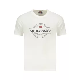 NORVÉGIA 1963 FÉRFI RÖVID UJJÚ PÓLÓ, FEHÉR
