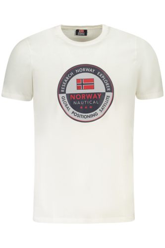 NORVÉGIA 1963 FÉRFI RÖVID UJJÚ PÓLÓ, FEHÉR