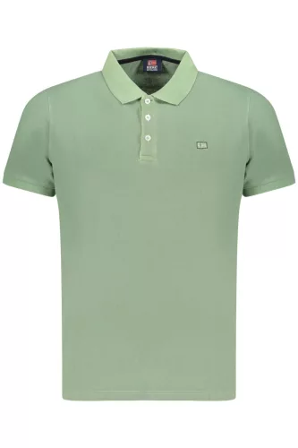 NORVÉGIA 1963 FÉRFI RÖVID UJJÚ POLO GREEN