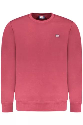 NORVÉGIA 1963 FÉRFI PIROS CIPZÁROS PULÓVER