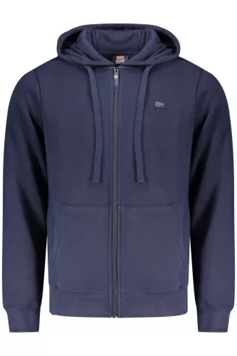 NORWAY 1963 FÉRFI KÉK CIPZÁROS PULÓVER