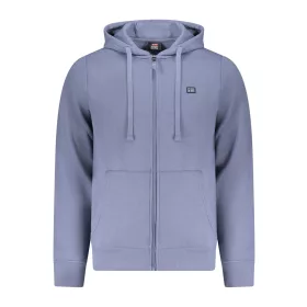 NORWAY 1963 FÉRFI KÉK CIPZÁROS PULÓVER