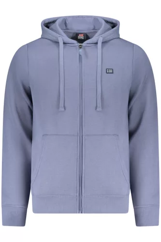 NORWAY 1963 FÉRFI KÉK CIPZÁROS PULÓVER