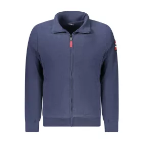 NORWAY 1963 FÉRFI KÉK CIPZÁROS PULÓVER