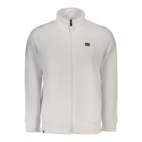 NORVÉGIA 1963 FÉRFI FEHÉR CIPZÁROS PULÓVER