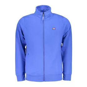 NORWAY 1963 FÉRFI KÉK CIPZÁROS PULÓVER