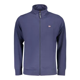 NORWAY 1963 FÉRFI KÉK CIPZÁROS PULÓVER