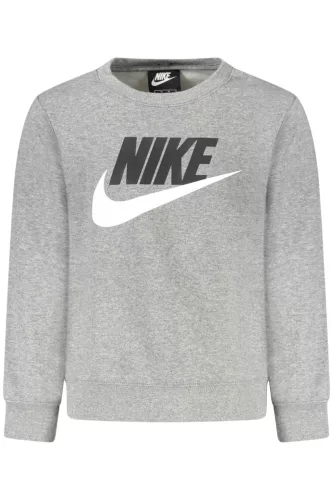 NIKE GYEREK SZÜRKE CIPZÁROS PULÓVER