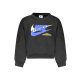 NIKE GYEREK FEKETE CIPZÁROS PULÓVER