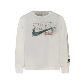NIKE GYEREK HOSSZÚ UJJÚ PÓLÓ, FEHÉR NIKE GYEREK HOSSZÚ UJJÚ PÓLÓ, FEHÉR