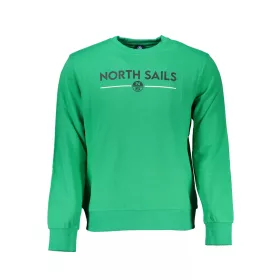 NORTH SAILS GREEN FÉRFI cipzár nélküli pulóver