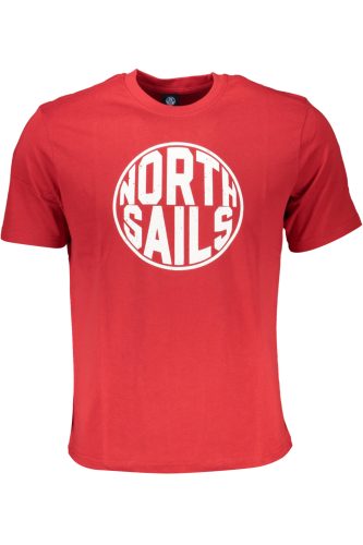 NORTH SAILS FÉRFI RÖVID UJJÚ PÓLÓ, PIROS