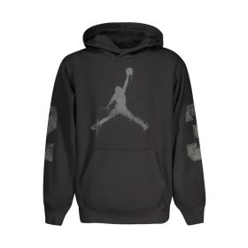 JORDAN GYEREK FEKETE CIPZÁROS PULÓVER