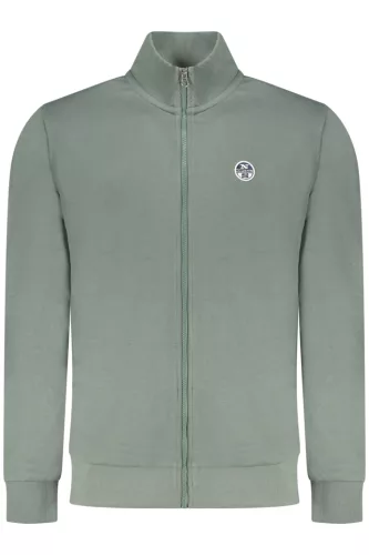 NORTH SAILS ZÖLD CIPZÁRAS FÉRFI PULÓVER