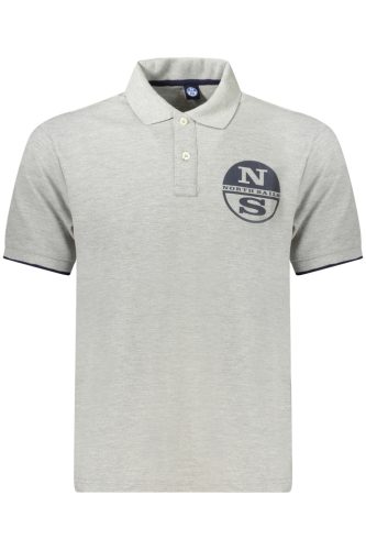 NORTH SAILS FÉRFI RÖVID UJJÚ POLO SZÜRKE