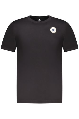 Converse gyerek rövid ujjú póló, fekete