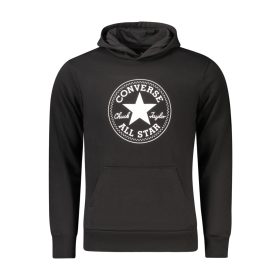 Converse fekete cipzáras kapucnis pulóver gyerekeknek Converse fekete cipzáras kapucnis pulóver gyerekeknek