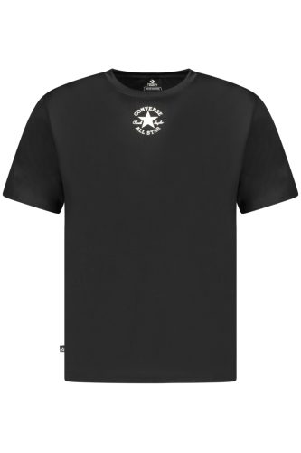 Converse gyerek rövid ujjú póló, fekete