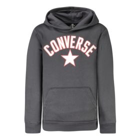 Converse fekete cipzáras kapucnis pulóver gyerekeknek Converse fekete cipzáras kapucnis pulóver gyerekeknek
