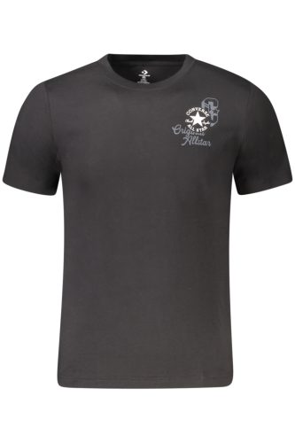 Converse gyerek rövid ujjú póló, fekete