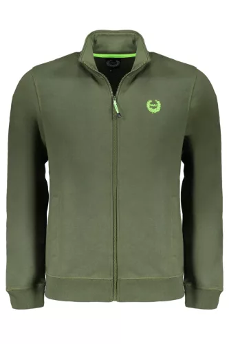 GIAN MARCO VENTURI FÉRFI ZÖLD cipzáros PULÓZÓ