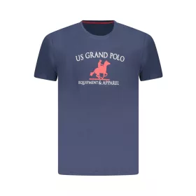 US GRAND FÉRFI RÖVID UJJÚ PÓLÓ, KÉK