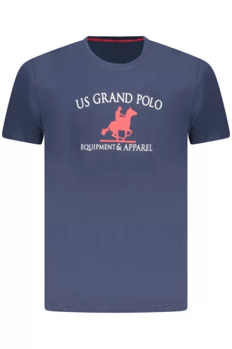 US GRAND FÉRFI RÖVID UJJÚ PÓLÓ, KÉK