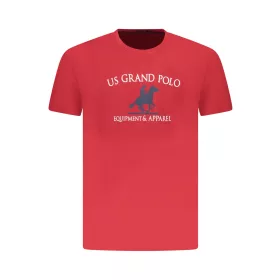 US GRAND FÉRFI RÖVID UJJÚ PIROS PÓLÓ