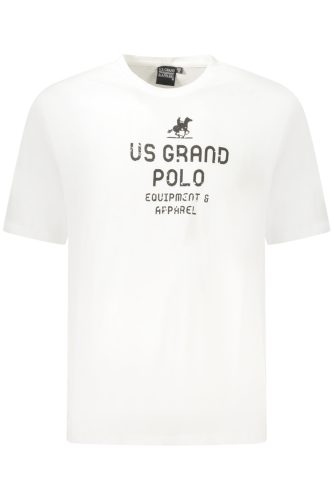 US GRAND PÓLÓ RÖVID UJJÚ FÉRFI FEHÉR