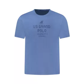 US GRAND FÉRFI RÖVID UJJÚ PÓLÓ, KÉK