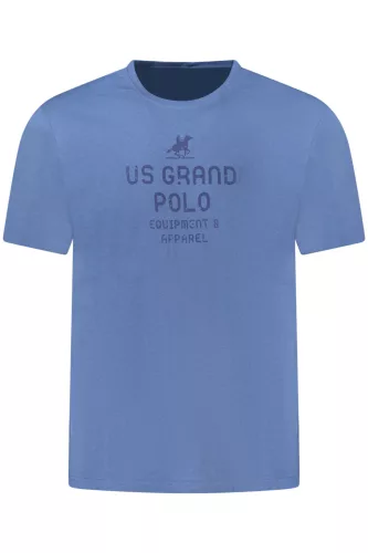 US GRAND FÉRFI RÖVID UJJÚ PÓLÓ, KÉK
