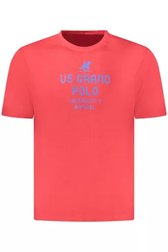 US GRAND FÉRFI RÖVID UJJÚ PIROS PÓLÓ