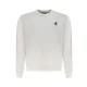 US GRAND FÉRFI FEHÉR CIPZÁROS PULÓVER