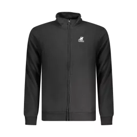 US GRAND FÉRFI FEKETE CIPZÁROS PULÓVER