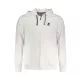 US GRAND FÉRFI FEHÉR CIPZÁROS PULÓVER
