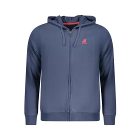 US GRAND FÉRFI KÉK CIPZÁROS PULÓVER