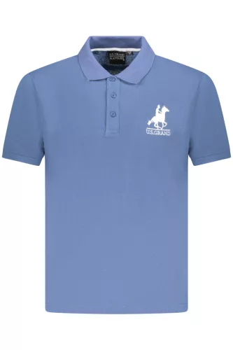 Amerikai Grand Polo rövid ujjú férfi kék