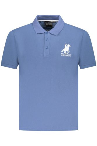 US GRAND POLO FÉRFI RÖVID UJJÚ PÓLÓ, KÉK
