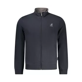 US GRAND FÉRFI KÉK CIPZÁROS PULÓVER