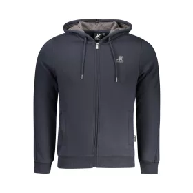 US GRAND FÉRFI KÉK CIPZÁROS PULÓVER