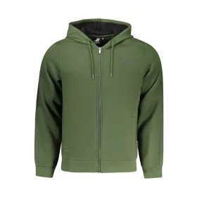 US GRAND ZÖLD CIPZÁROS FÉRFI PULÓVER