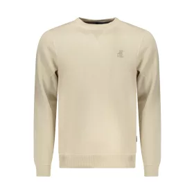 US GRAND FÉRFI BÉZS SZÍNŰ, CIPZÁROS PULÓVER