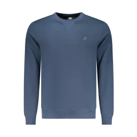 US GRAND FÉRFI KÉK CIPZÁROS PULÓVER