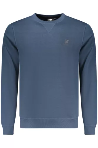 US GRAND FÉRFI KÉK CIPZÁROS PULÓVER