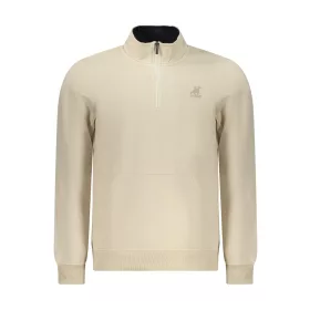 US GRAND FÉRFI BÉZS SZÍNŰ, CIPZÁROS PULÓVER