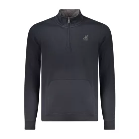 US GRAND FÉRFI KÉK CIPZÁROS PULÓVER